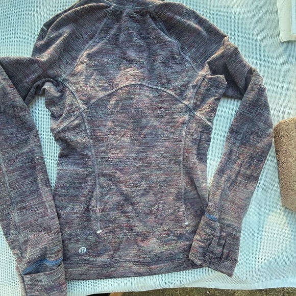 Lululemon Its Rulu Run Half-Zip size 2Women's Multicolor Long Sleeve Top - Picture 10 of 13